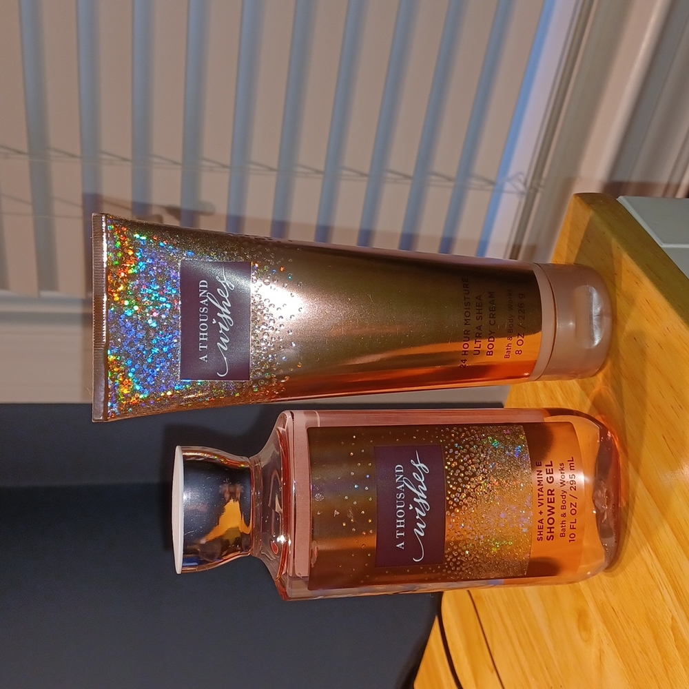 A Thousand Wishes Shower Bath & Body Works - Body Gel & Body Cream
